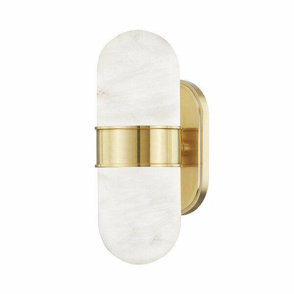 Hudson Valley 2 Light Wall sconce 6902-AGB